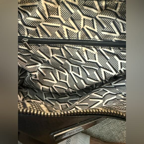 Andrew Marc New York black silver studded satchel - Picture 13 of 16